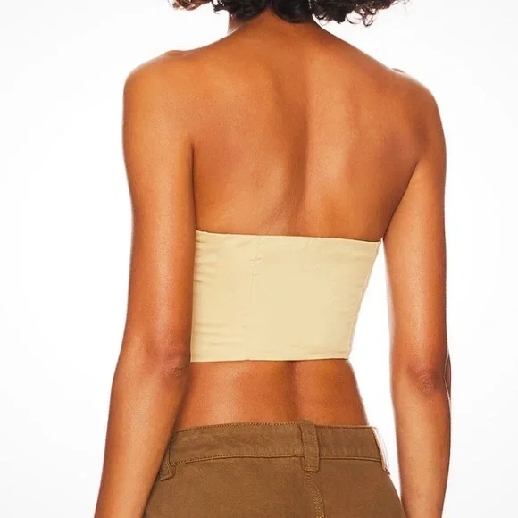 NWT Superdown Ashlyn corset lace up top Size Medium - Picture 3 of 12